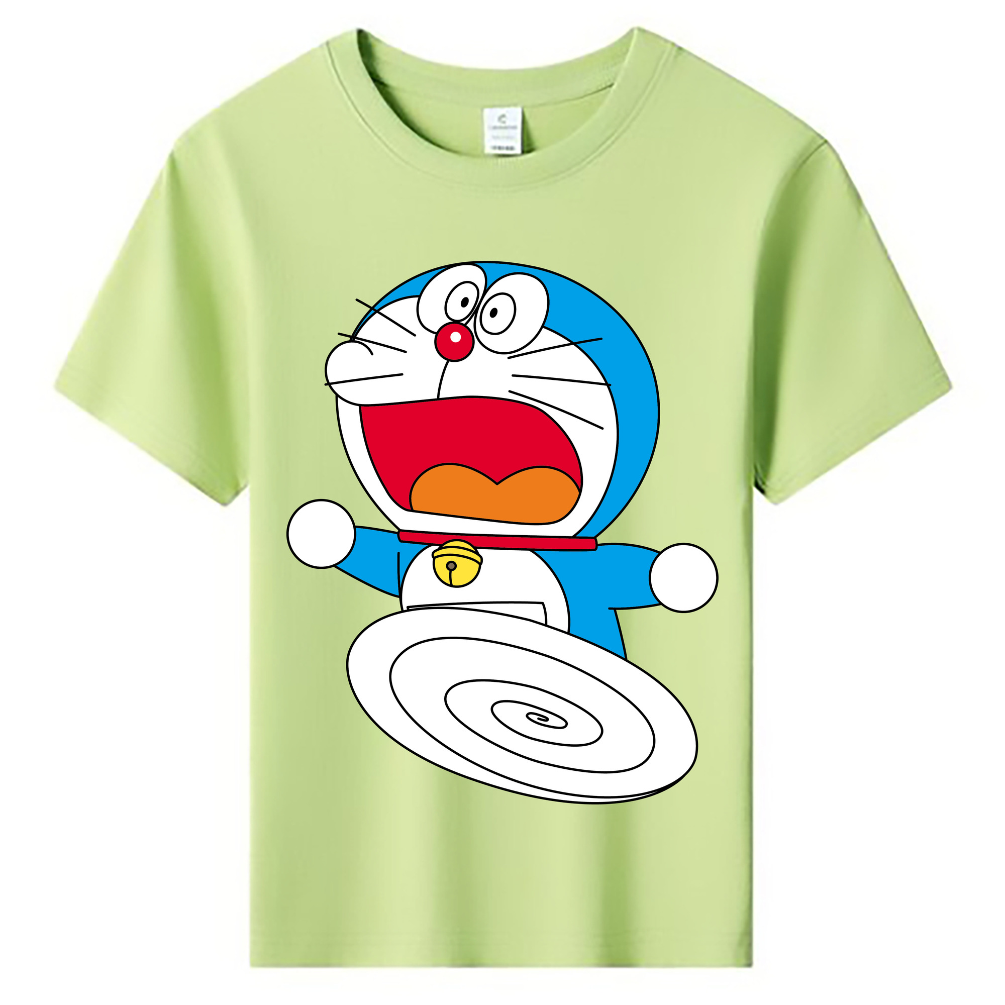 （画像用） ドラえもん Doraemon 綿100％キッズTシャツ（フロントプリント）